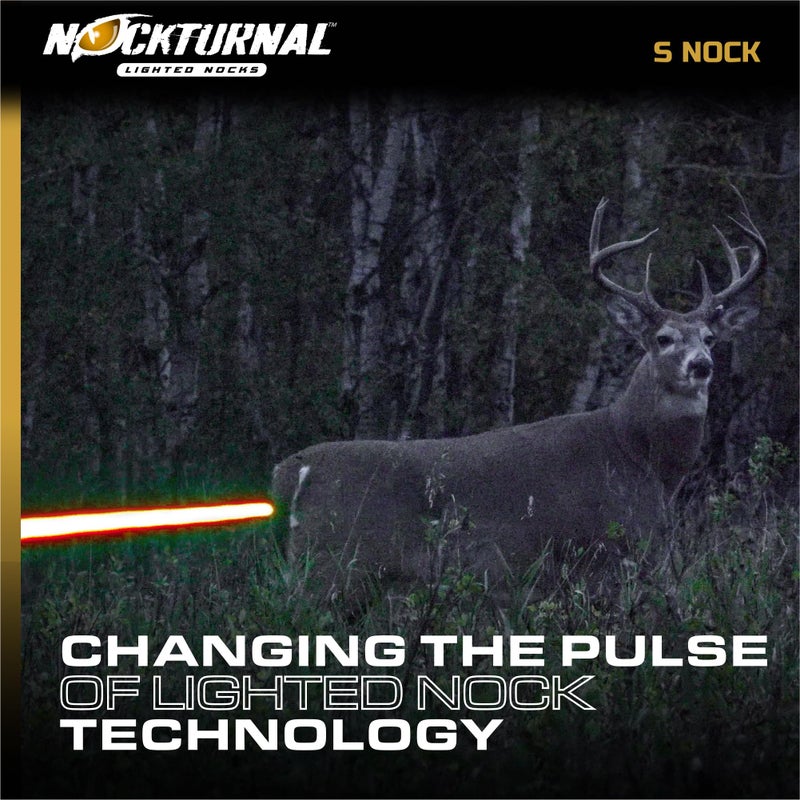Nockturnal NT-202 -S Lighted Nock for Arrows with .244 Inside Diameter Including Carbon Tech, Victory, Carbon Impact, Carbon Revolution, Easton, Beman and PSE Brands - RED 3-Pack - Image 5
